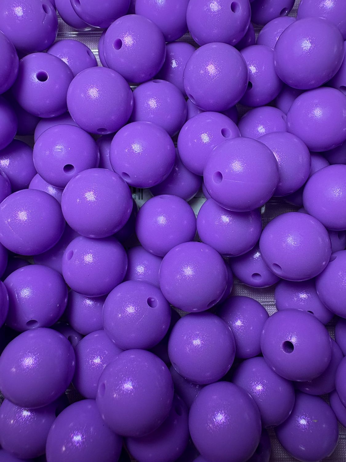 15mm Liquid Silicone Purple