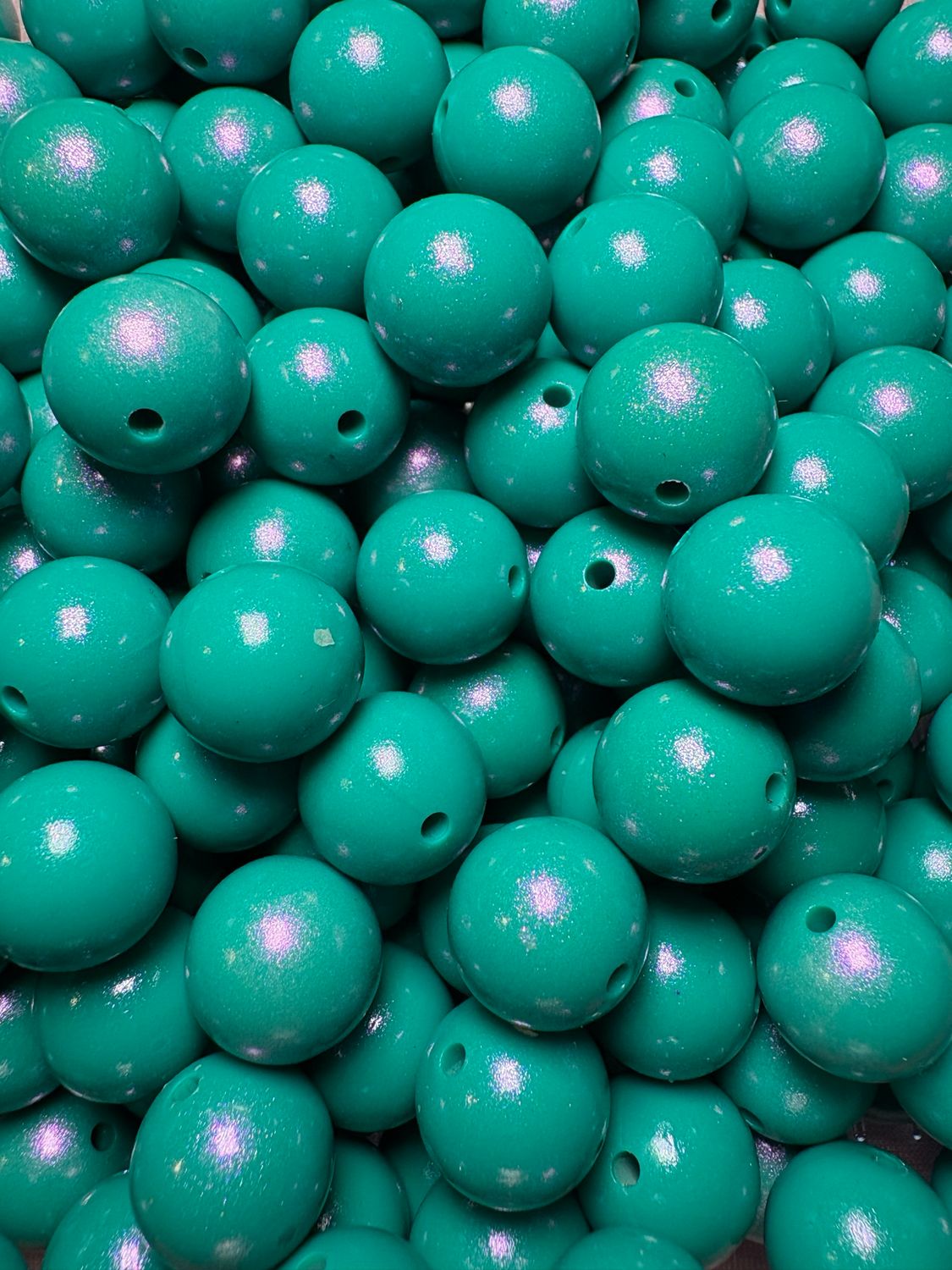 15mm Liquid Silicone Turquoise 