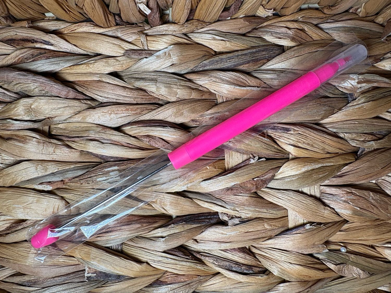 Hot Pink Beadable Marker 