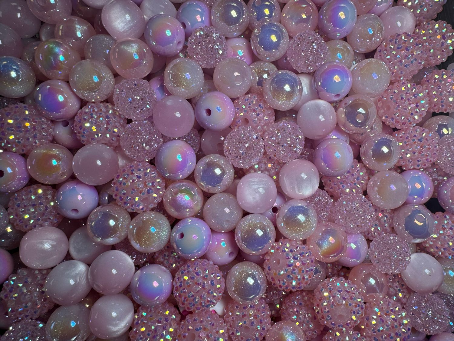 Pink Bead Scoop