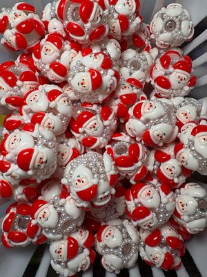 Santa Clause Sugar Beads