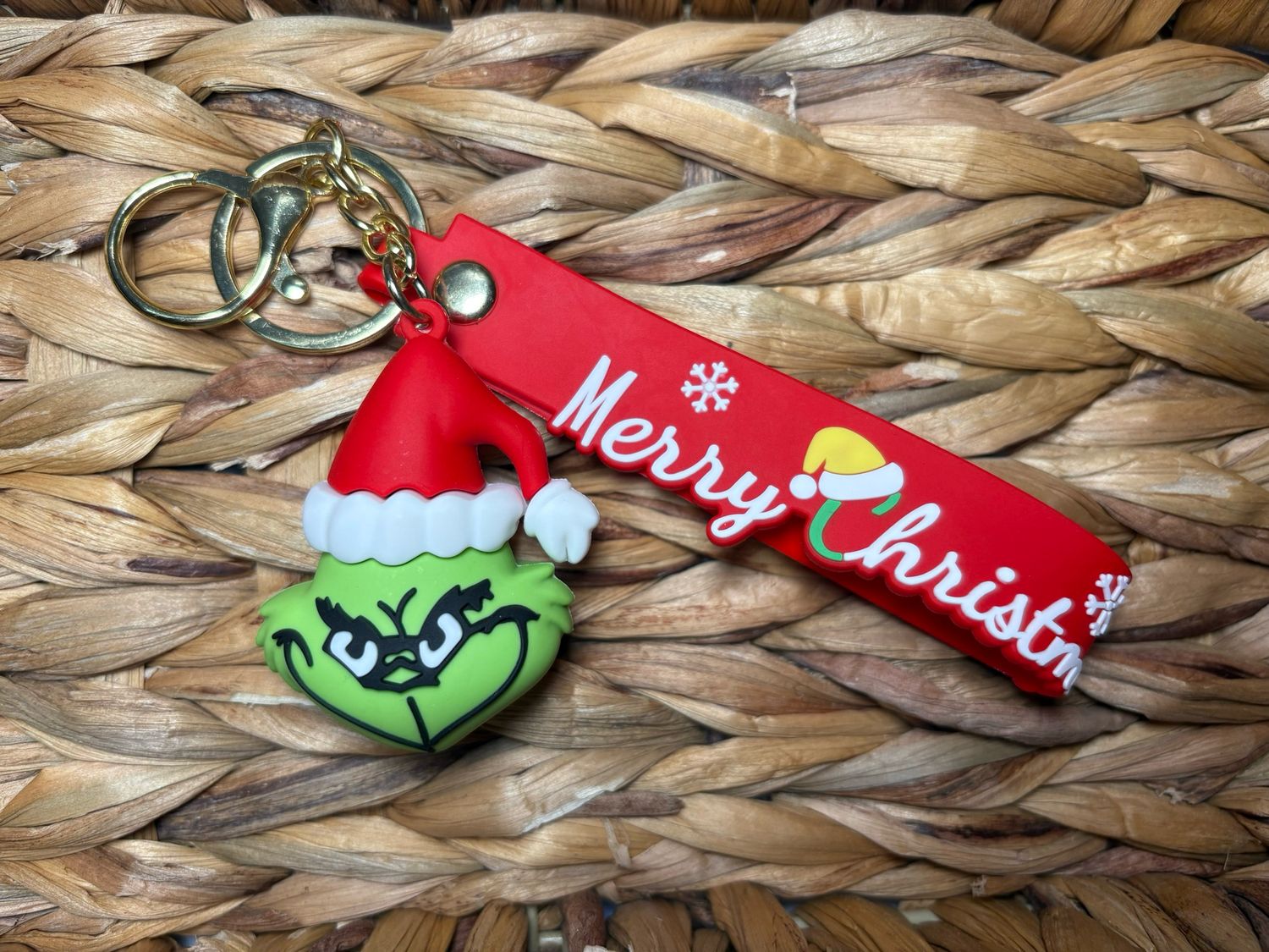 Grinch Keychain