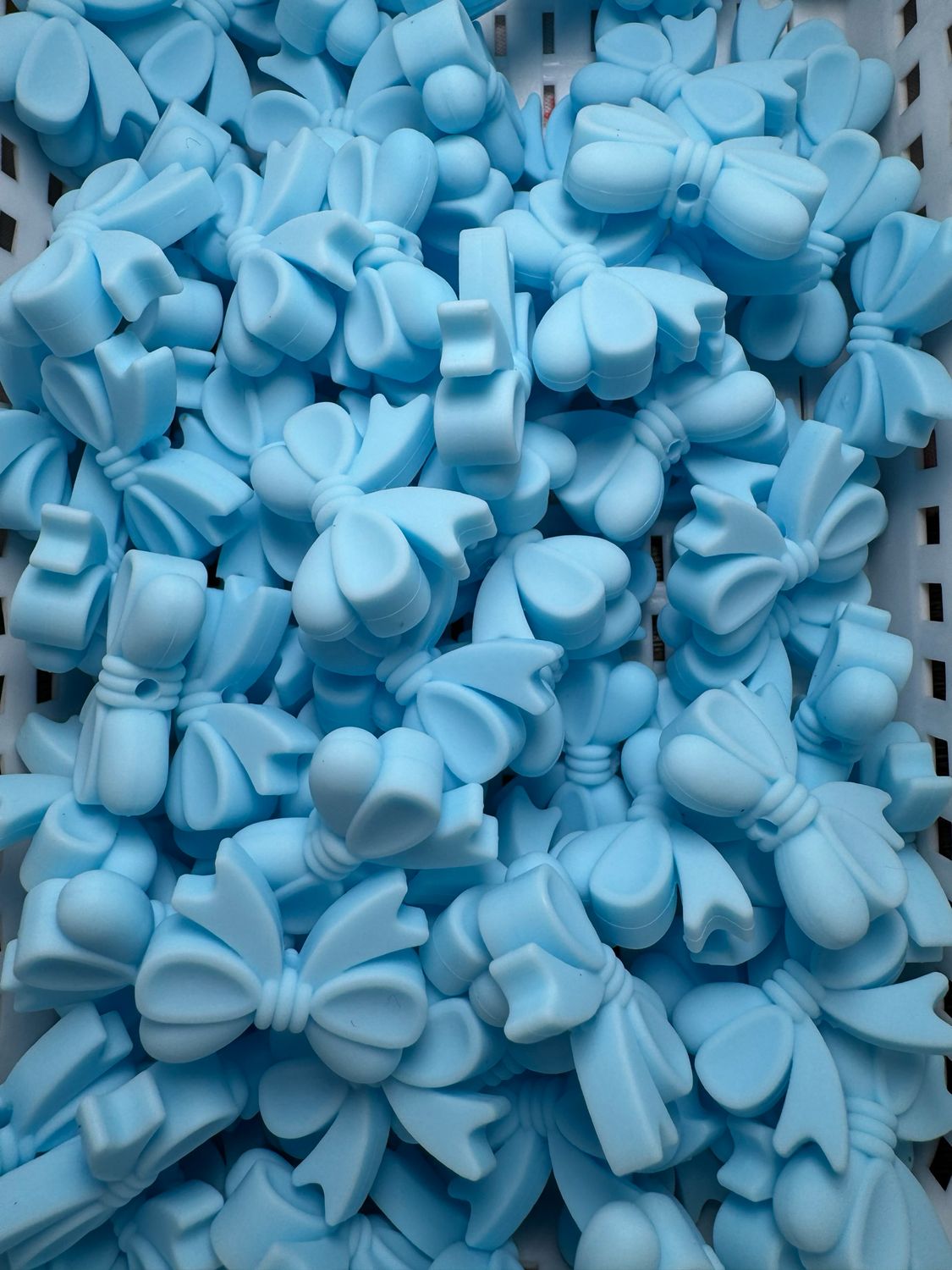 Light Blue Bow Focal 