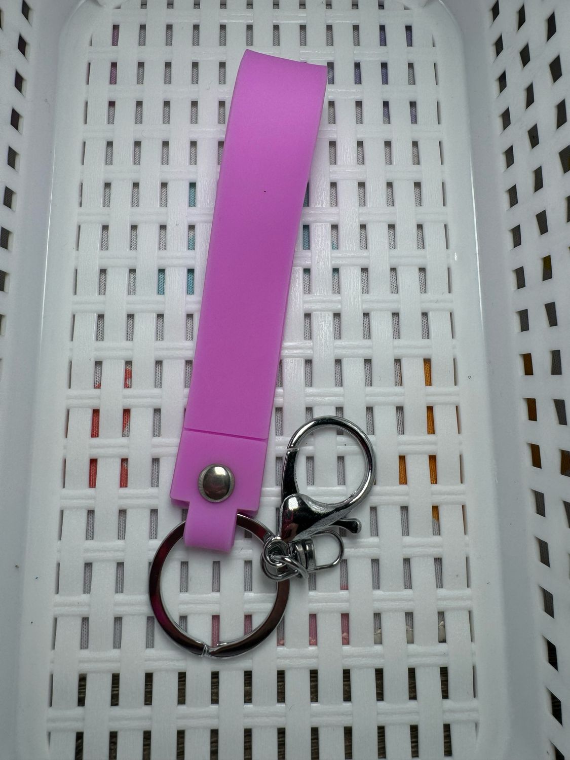 Purple Keychain Handle
