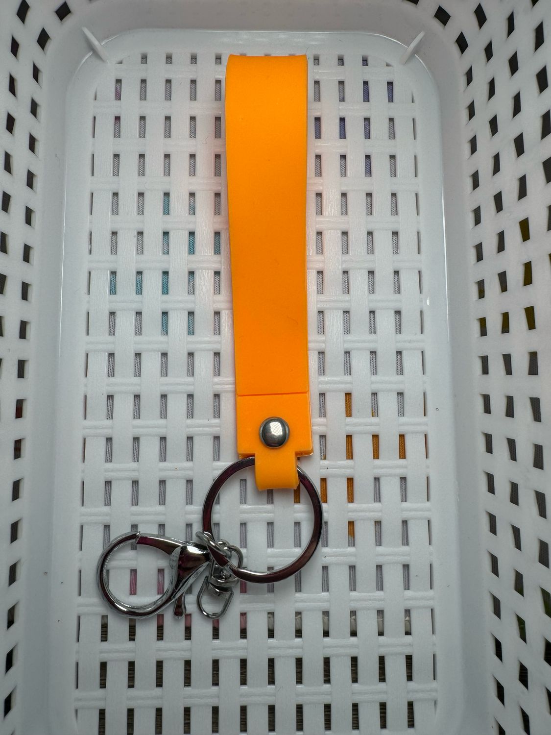 Orange Keychain Handle