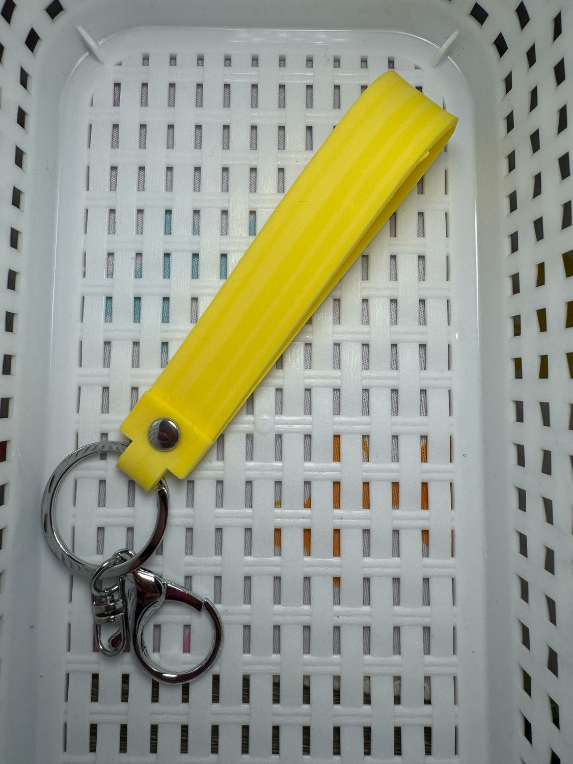 Yellow Keychain Handle