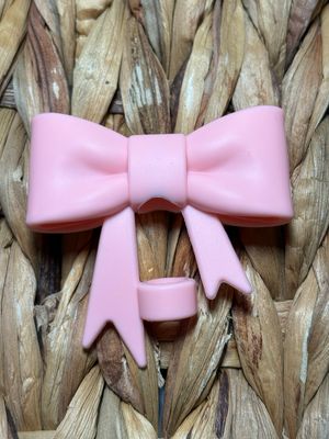 Light Pink Straw Topper