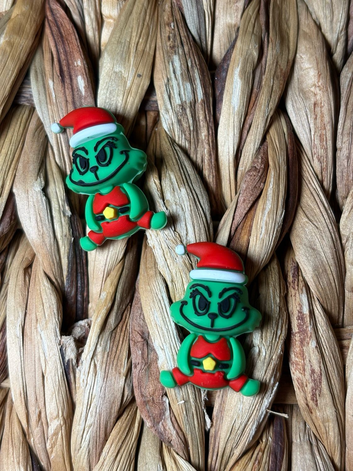 3d Dark Green Grinch Focal