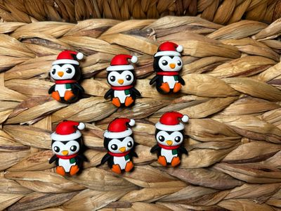 3d Christmas Penguin Focal