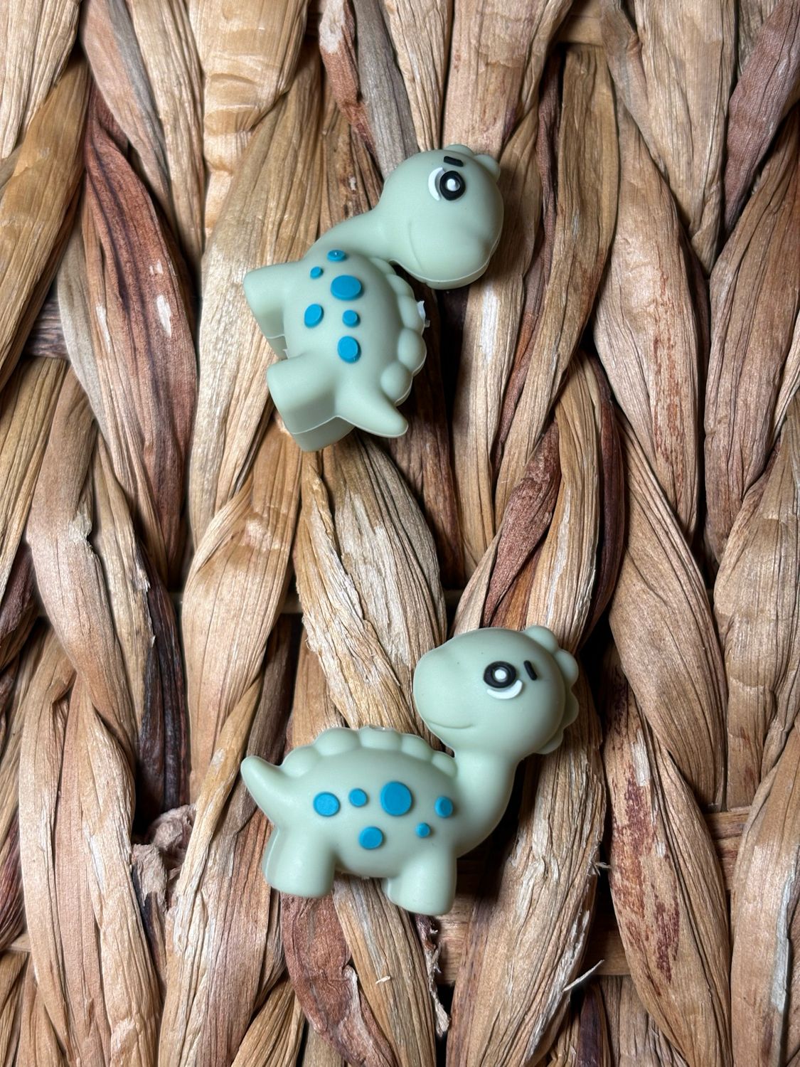 3d Olive Green Dino Focal