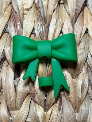 Dark Green Straw Topper