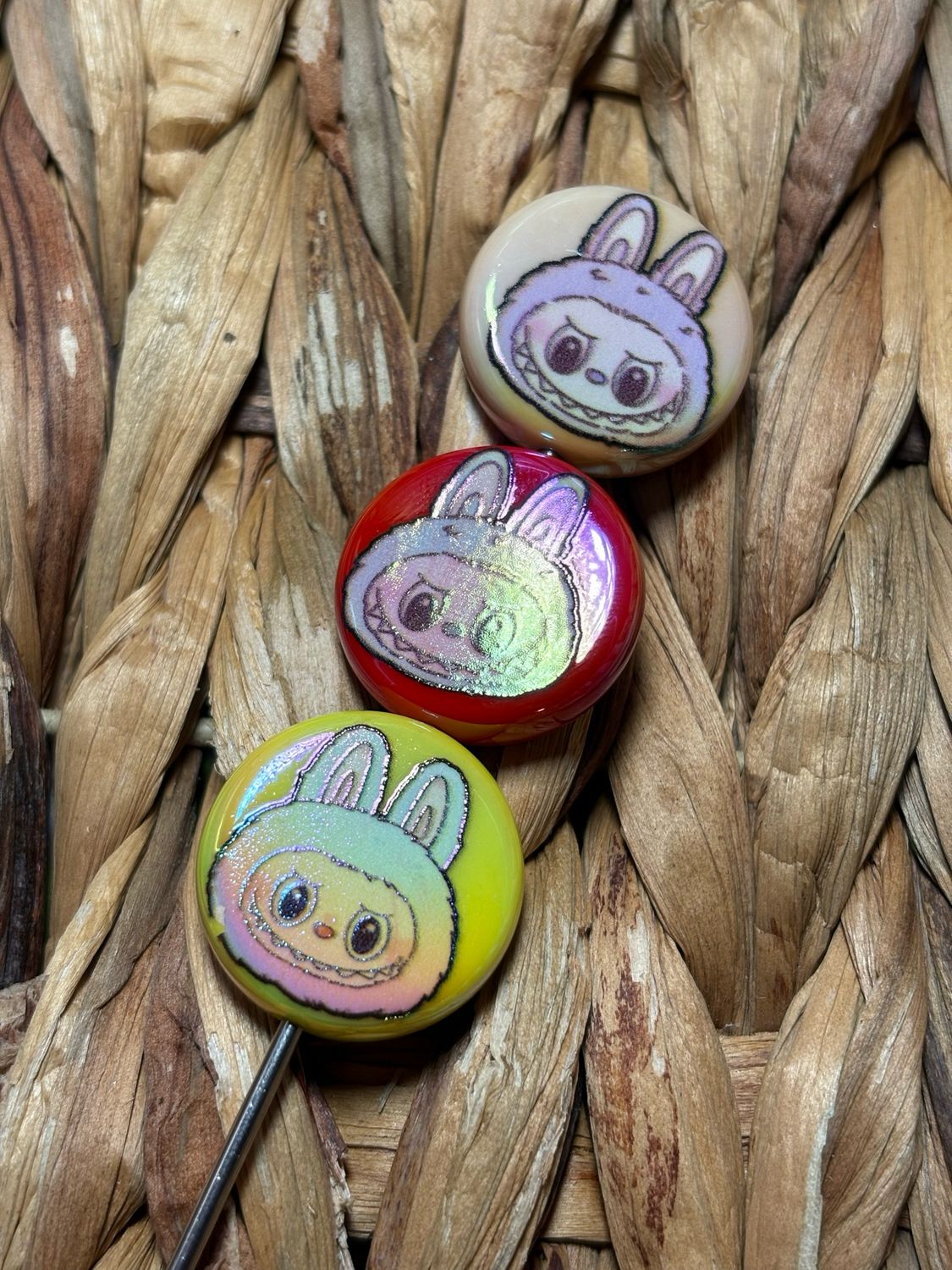 Labubu Circle Bead Mix Colors