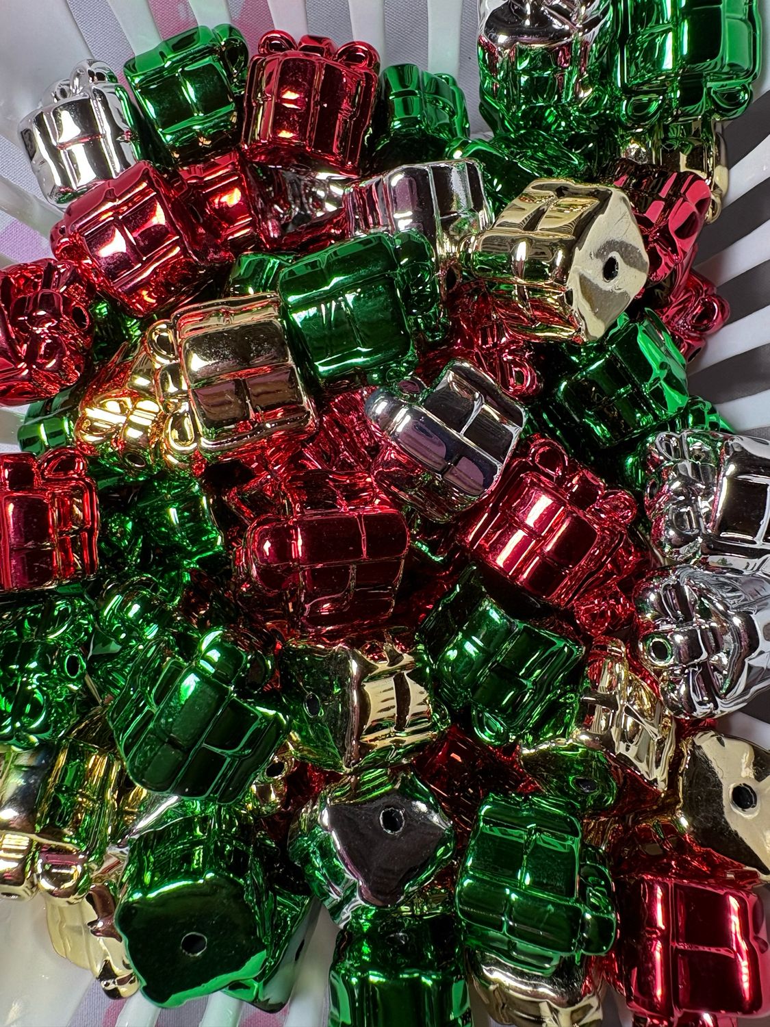 Christmas Present Beads