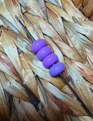 Purple Opal Abacus Spacers