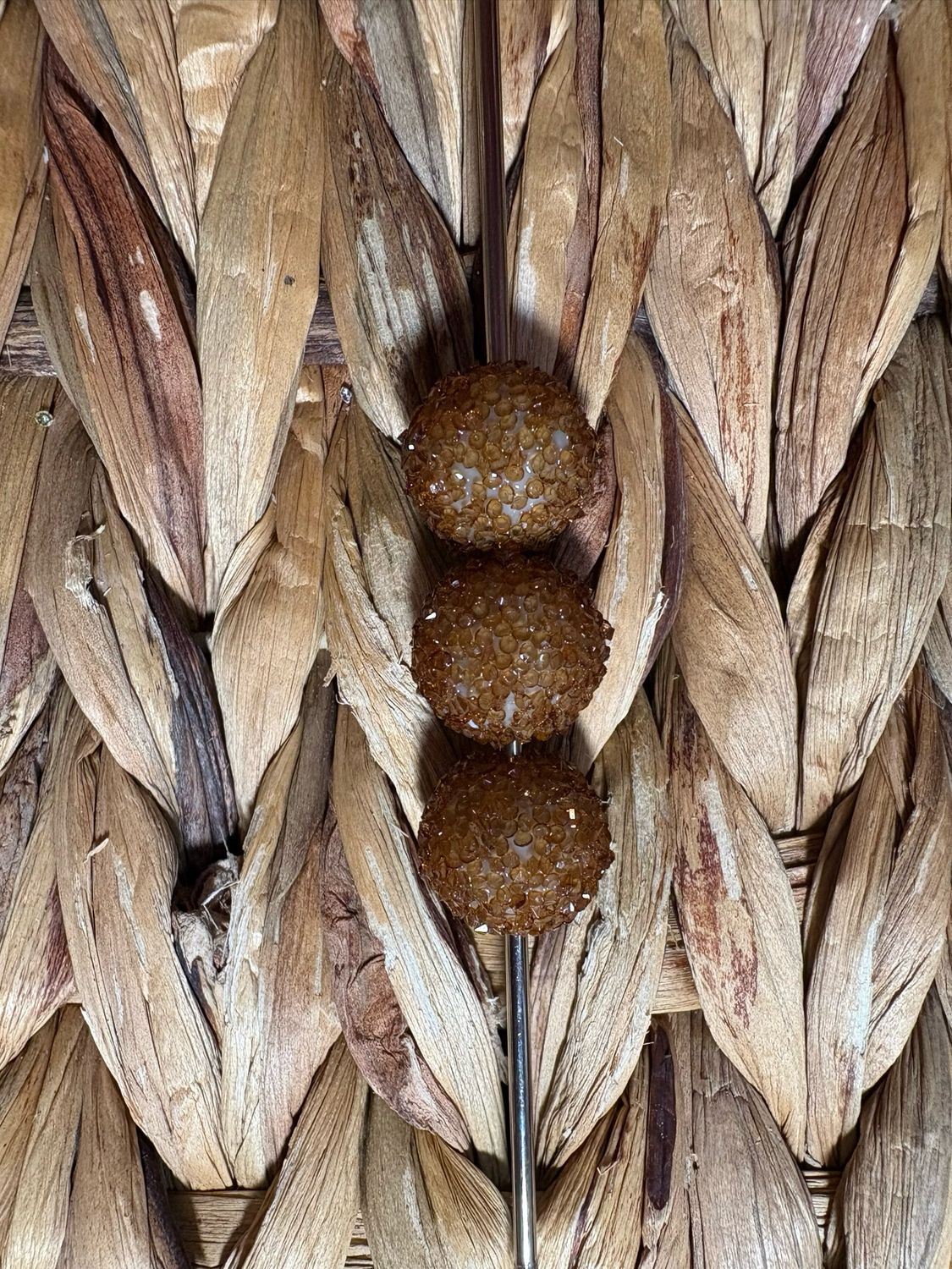 15mm Brown Sugar Beads