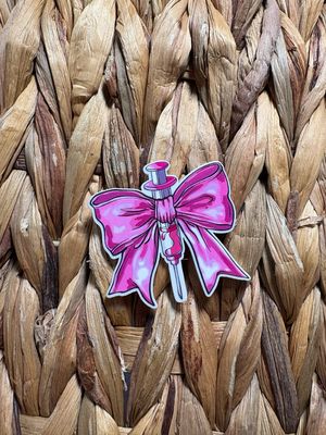 Nurse Bow Acrylic