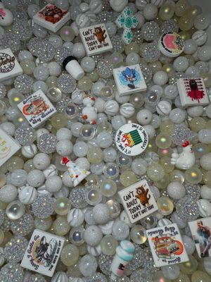 White Bead Scoop