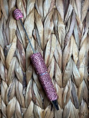 Light Pink Rhinestone Pen