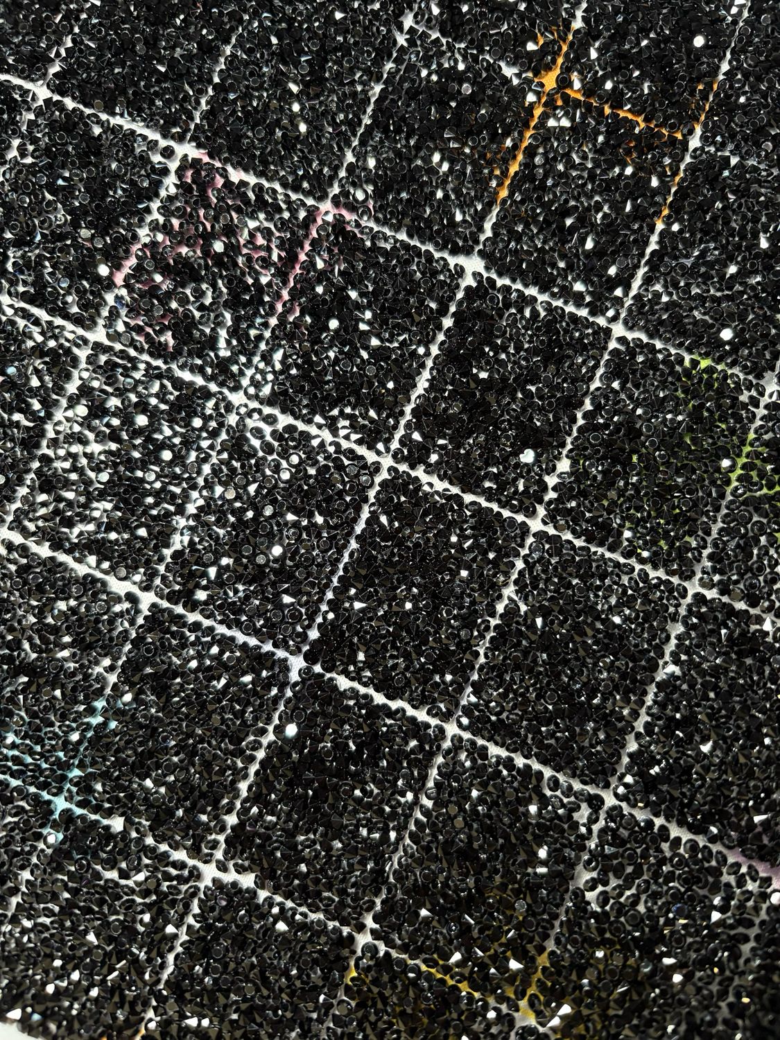 Black Rhinestone Pen Wrap- 12pcs