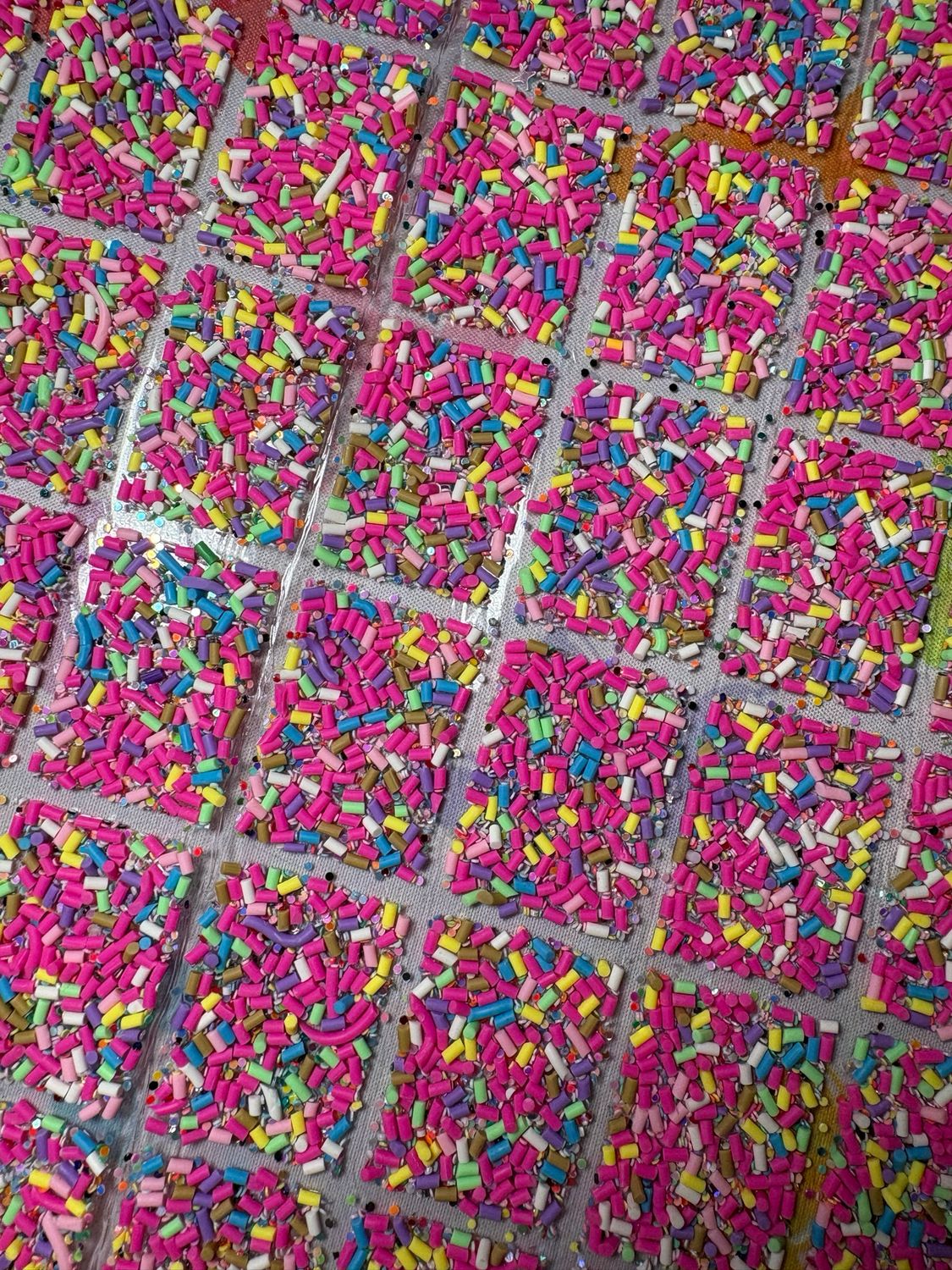 Sprinkle Rainbow Pen Wrap- 12pcs