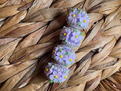 Light Purple Flower Bead 