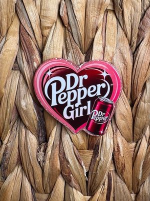 Dr Pepper Girl Acrylic 