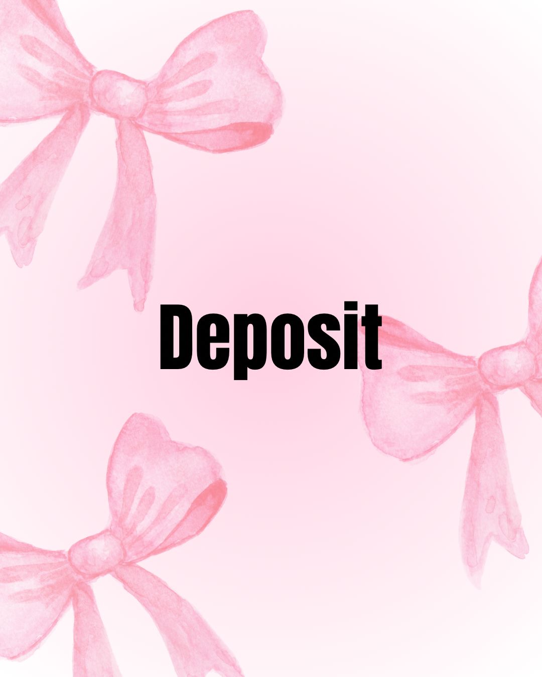 Tik Tok Deposit-Nonrefundable