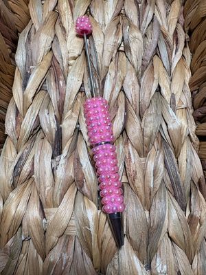 Bright Pink Pearl Pen 