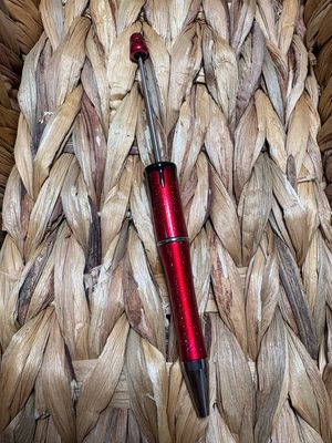 Red Glitter Blood Drip Pen 
