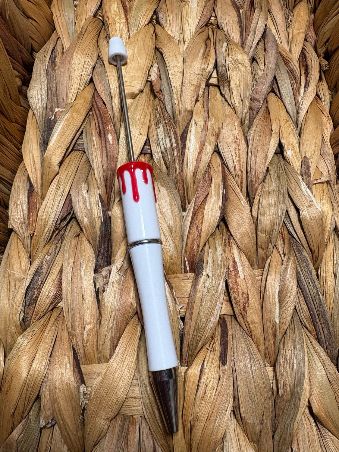 White Blood Drip Pen 
