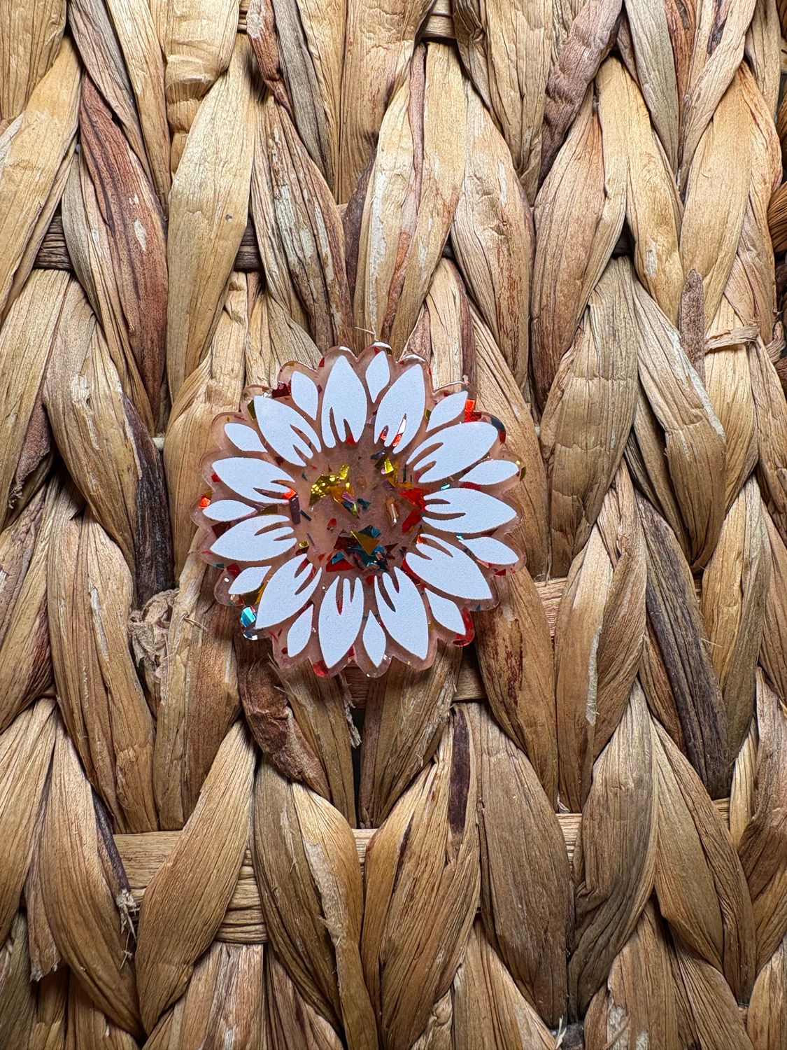 Flower Acrylic Flatback