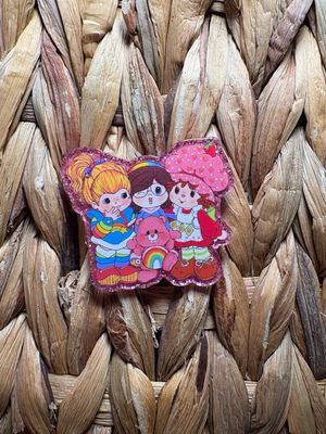 Strawberry &amp; Friends Acrylic Flatback