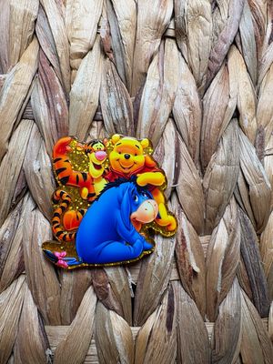 Winnie &amp; Friends Acrylic Flatback