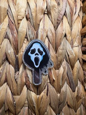 Ghost Face Acrylic Flatback