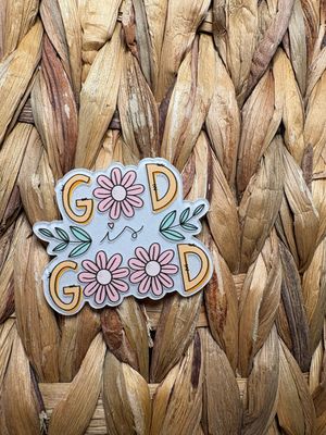 God is Good Acrylic Flatback