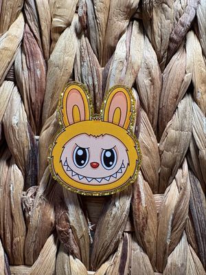 Labubu Head Acrylic Flatback
