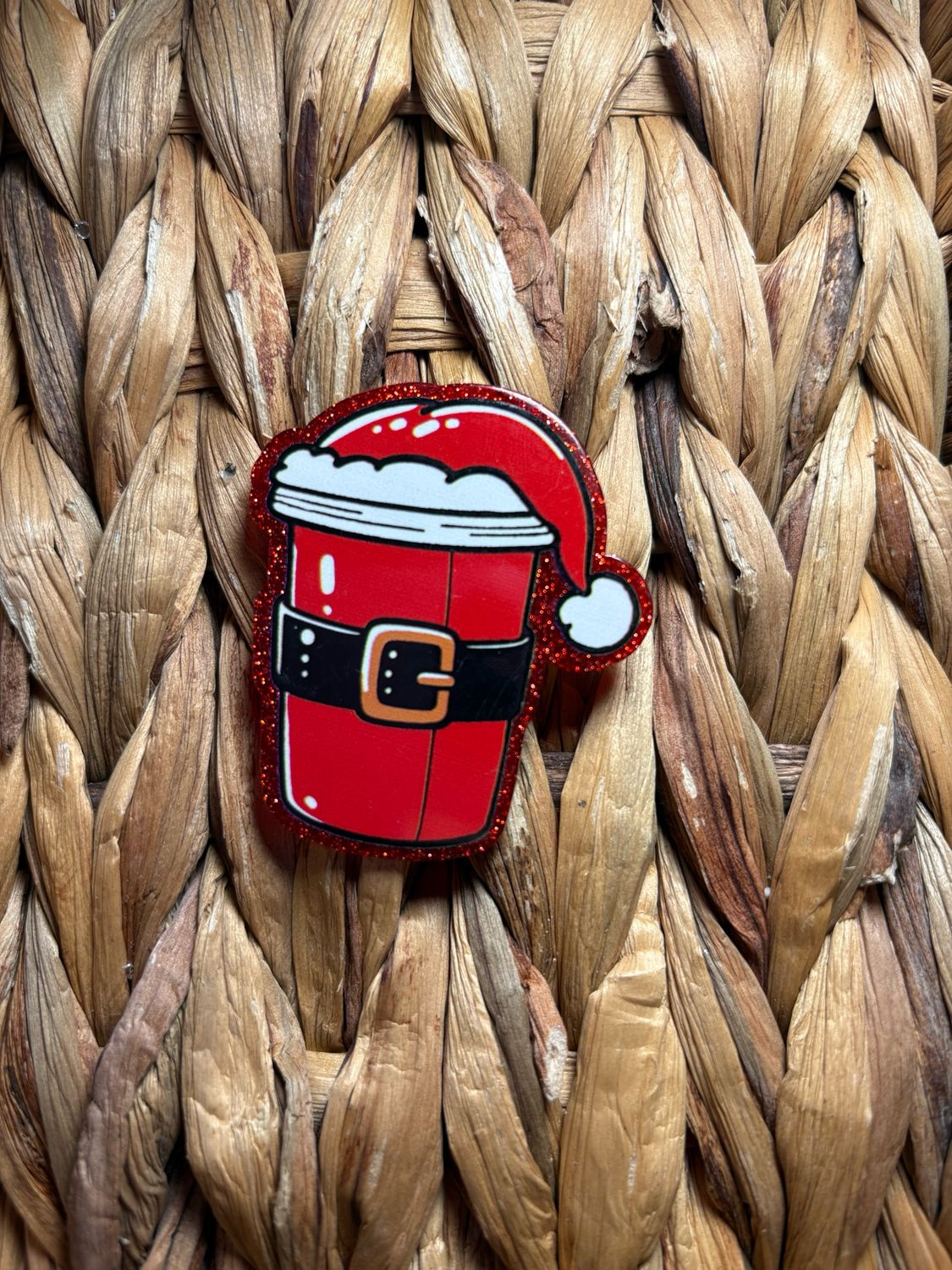 Santa Coffee Acrylic