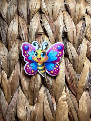 Bee Butterfly Acrylic