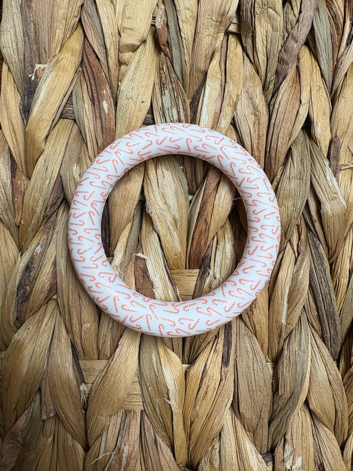 Candy Canes Silicone Rings