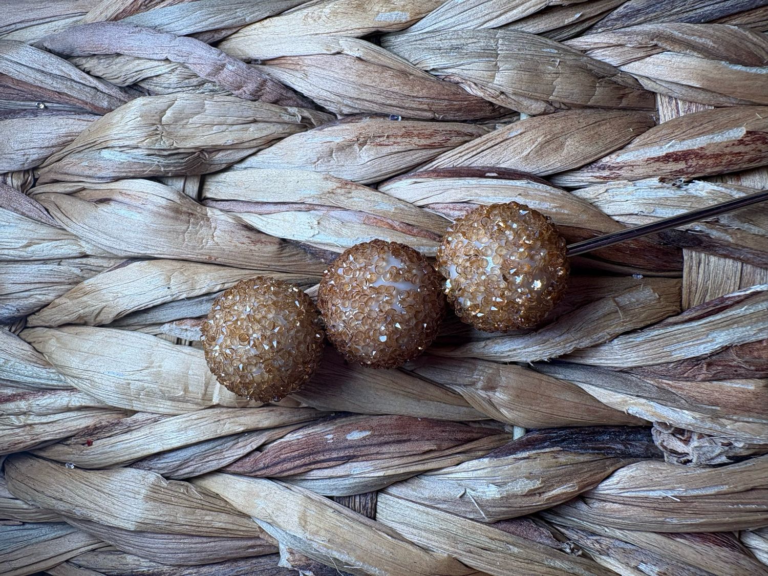 Light Brown 20MM Sugar Bead