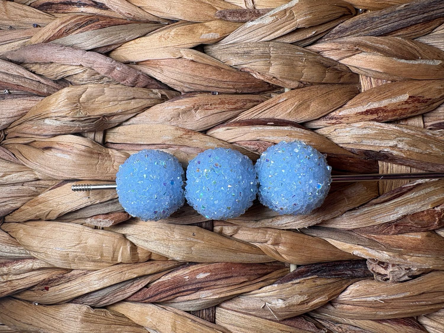 Light Blue 20MM Sugar Bead