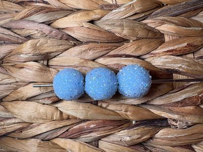 Light Blue 20MM Sugar Bead
