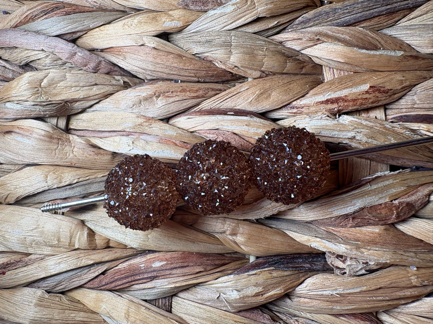  Brown 20MM Sugar Bead
