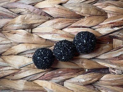 Black 20MM Sugar Bead