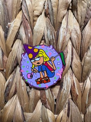 Lizzy Birthday Acrylic Flatback