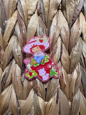 Strawberry Girl Acrylic Flatback
