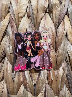 Bratz Pink Acrylic Flatback