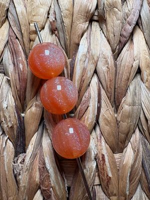 Orange 20mm Galaxy Beads
