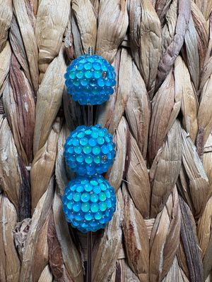 Ocean Blue UV Rhinestone 20mm