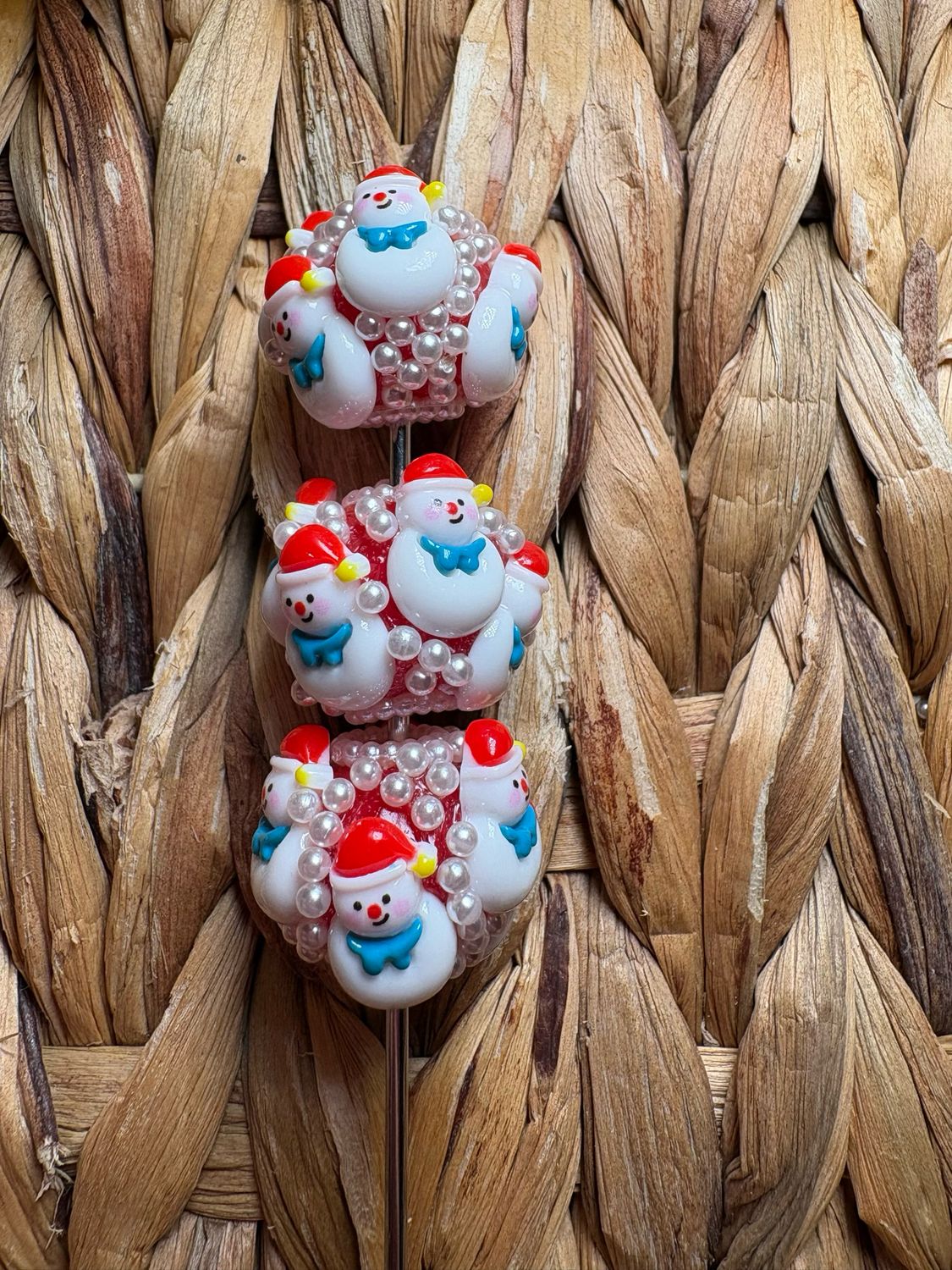 Snowman Sugar Bead